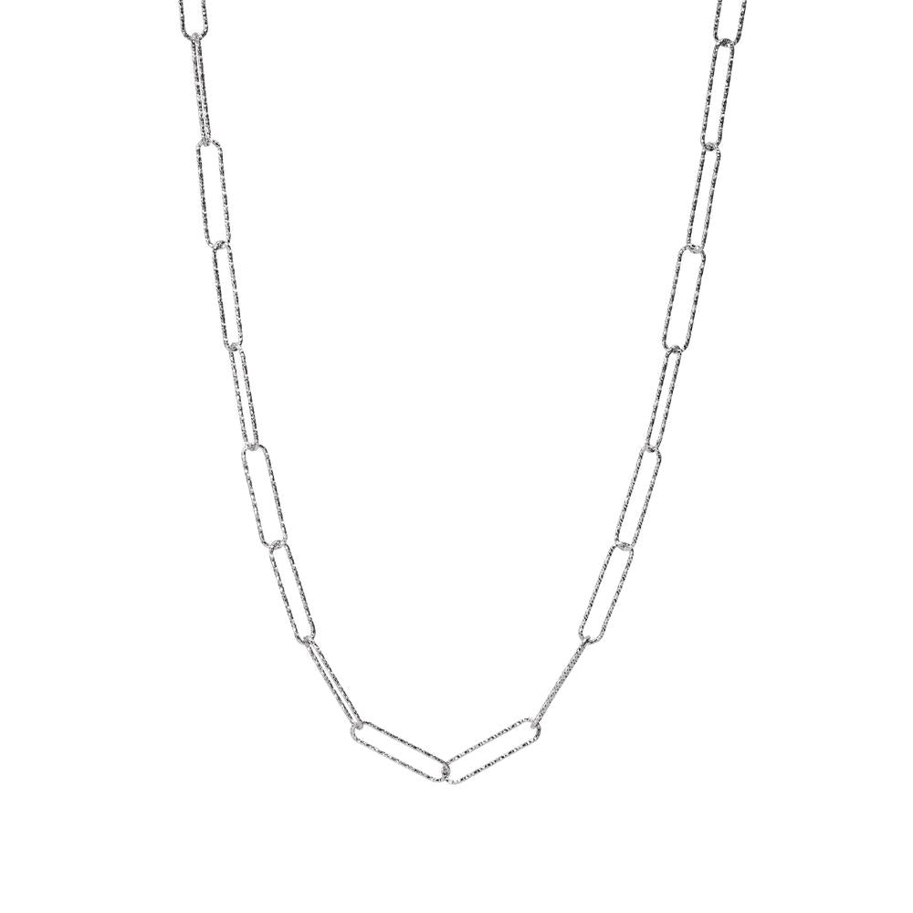 Collier Zilver Gerhodineerd 40-45 cm