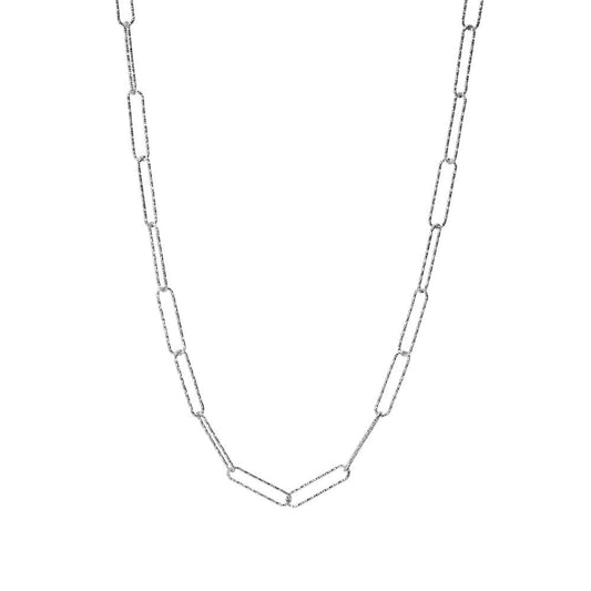 Collier Zilver Gerhodineerd 40-45 cm