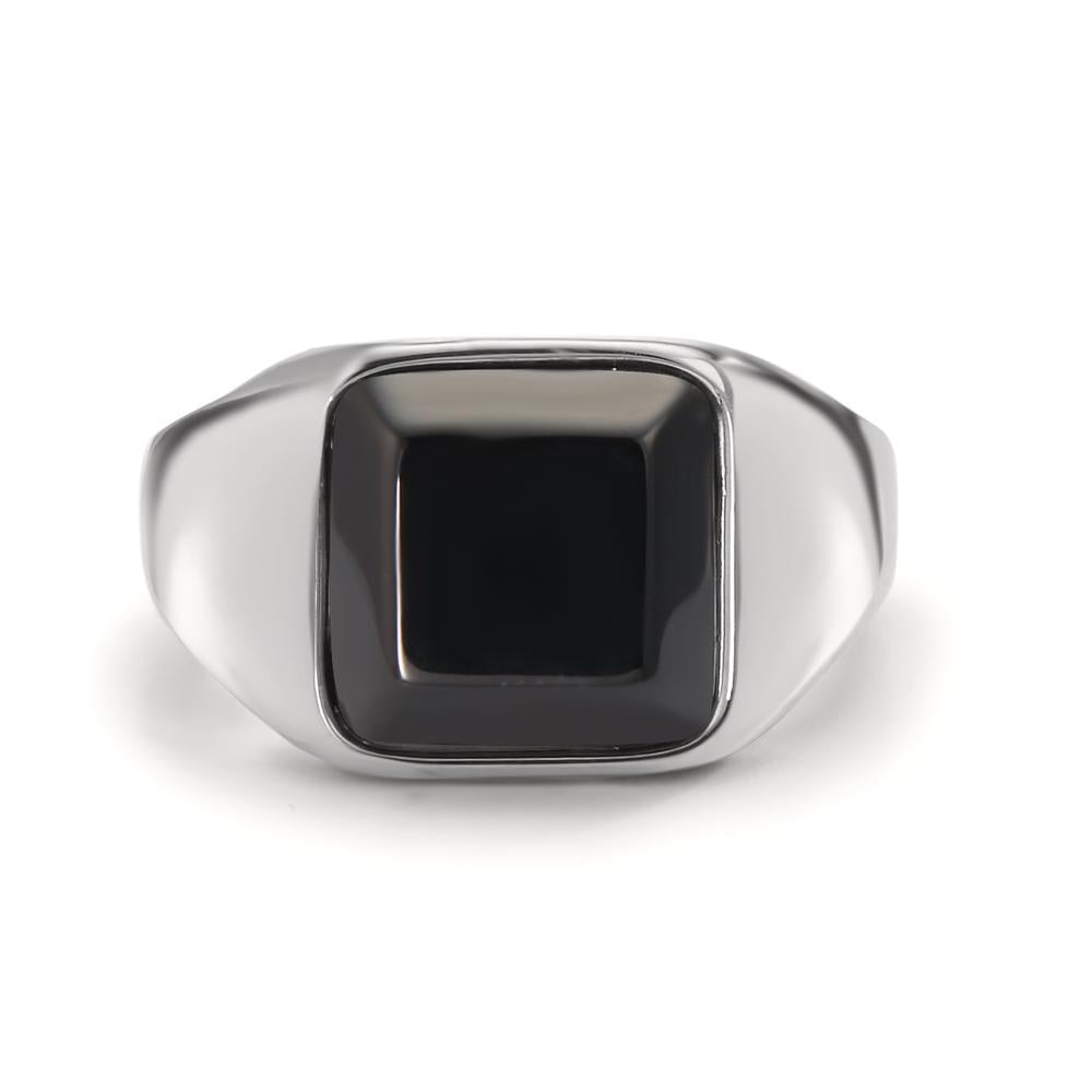 Ring Roestvrijstaal Onyx