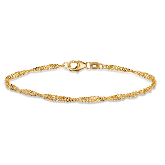 Armband 585/14 krt geel goud 17.5 cm Ø2.4 mm