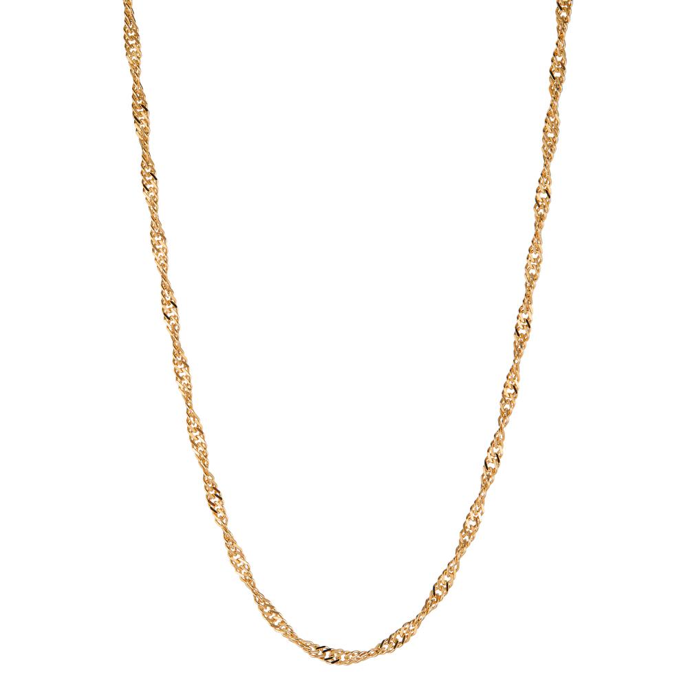 Collier 585/14K geel goud 42 cm Ø2.4 mm