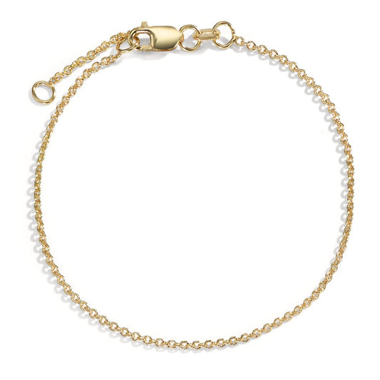 Armband 375/9K geel goud 16-18 cm