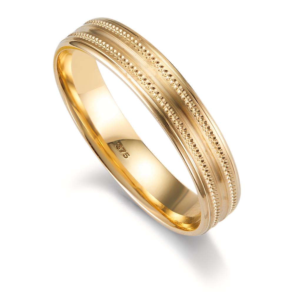 Partnerring 375/9K geel goud