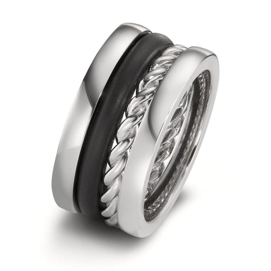 Ring Zilver, Carbon