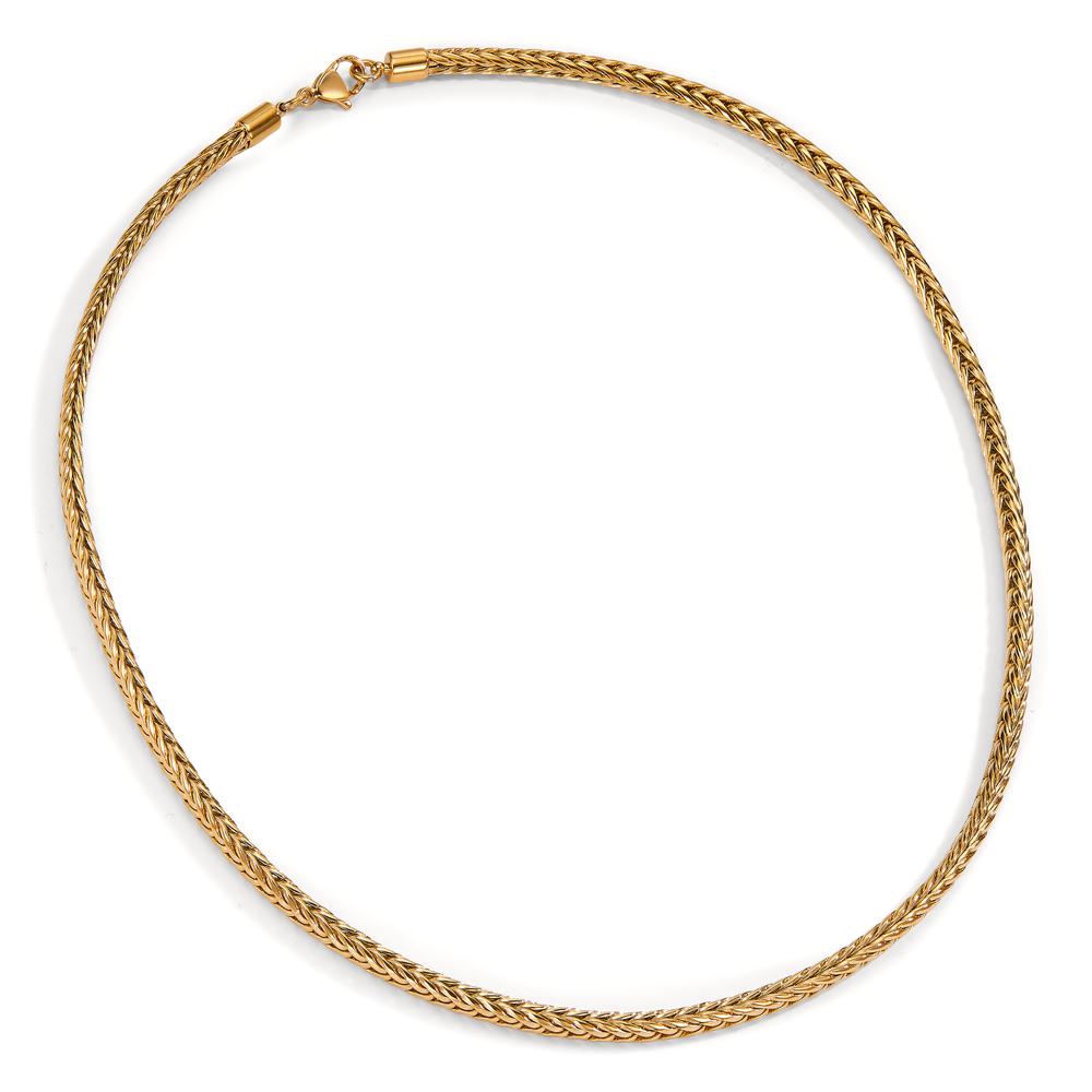 Collier Roestvrijstaal Geel IP-gecoat 45 cm Ø3.5 mm