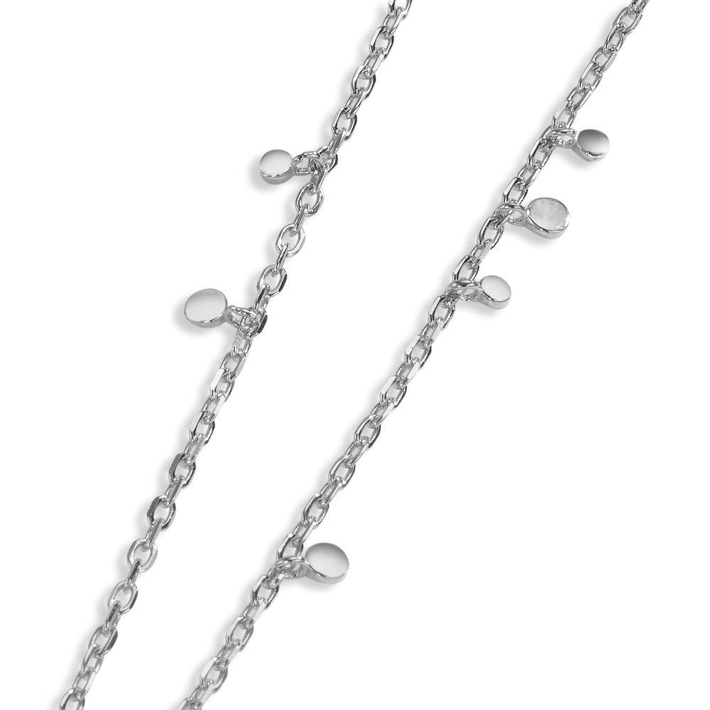 Collier Zilver Gerhodineerd 46-51 cm