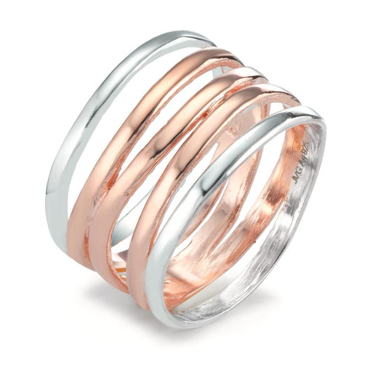 Ring Zilver Rosé Bi-color