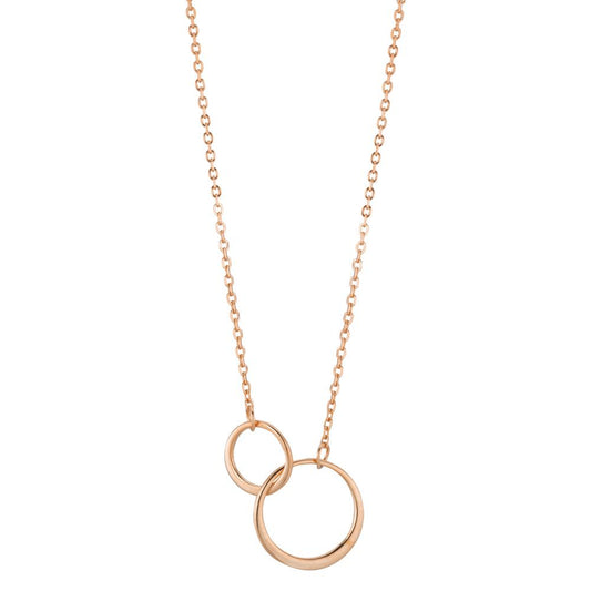 Collier Zilver Rosé Verguld 40-45 cm