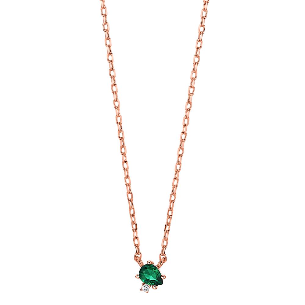 Collier Zilver Rosé Verguld 35-43 cm