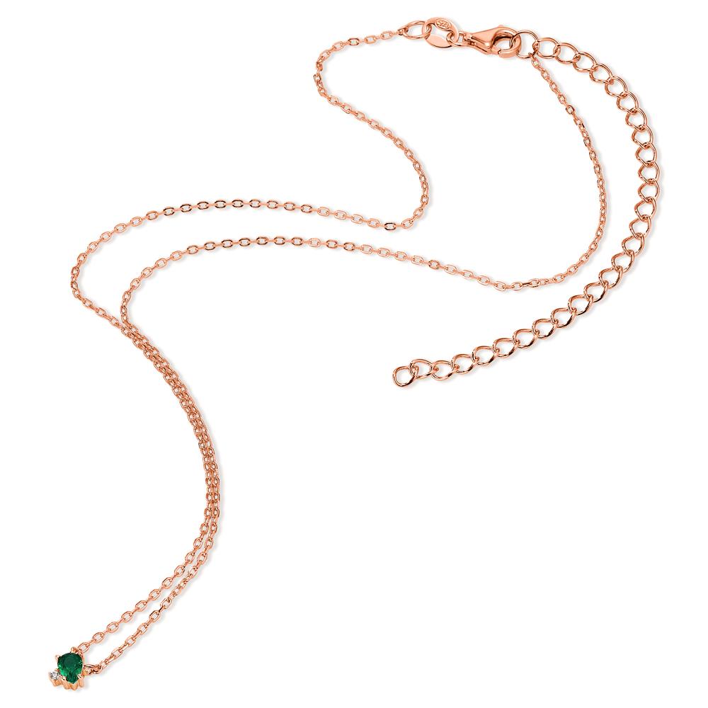 Collier Zilver Rosé Verguld 35-43 cm