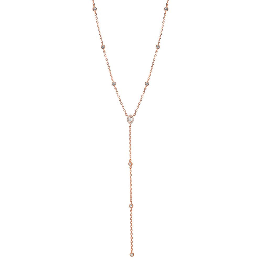 Collier Zilver Rosé Verguld 40-45 cm