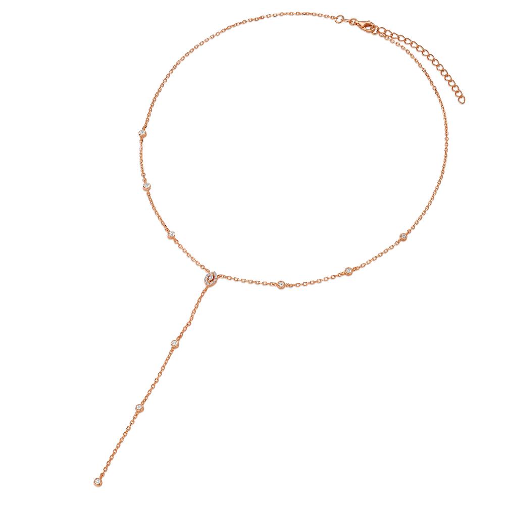 Collier Zilver Rosé Verguld 40-45 cm