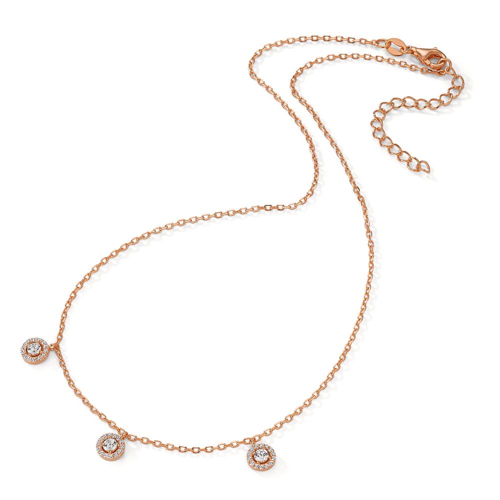 Collier Zilver Rosé Verguld 37-42 cm