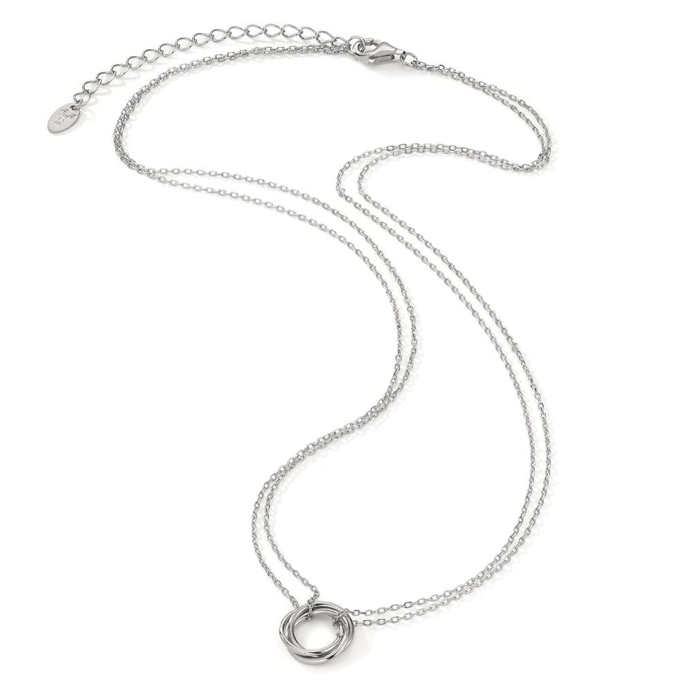 Collier Zilver Gerhodineerd 40-45 cm