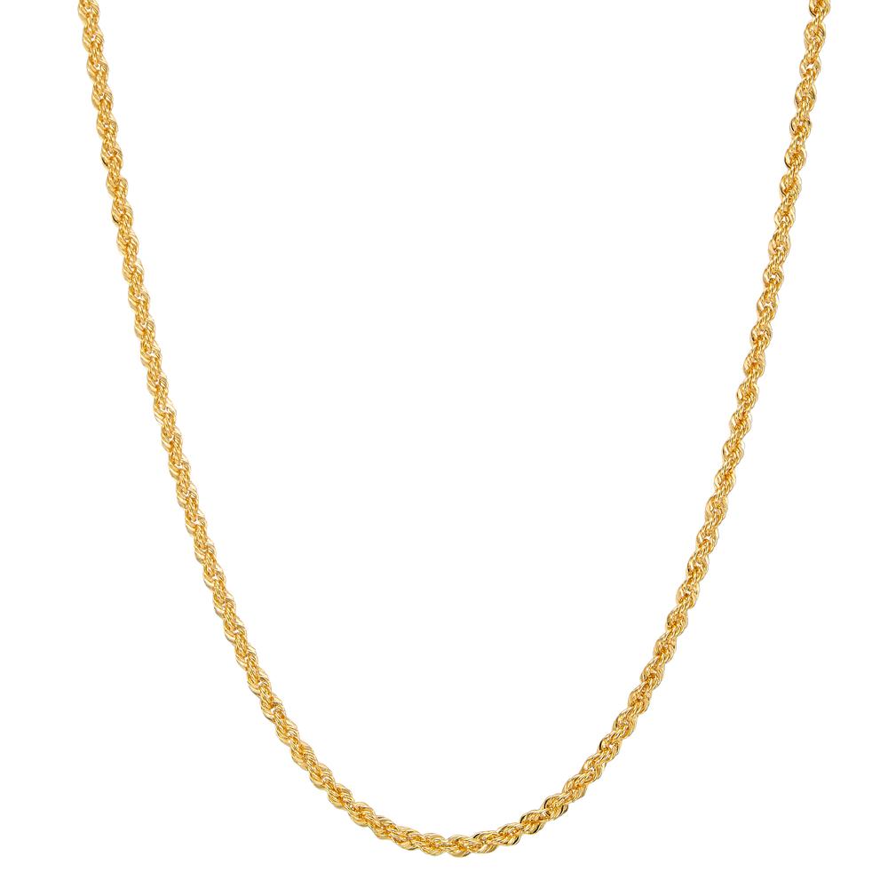 Collier 750/18 krt geel goud 42 cm