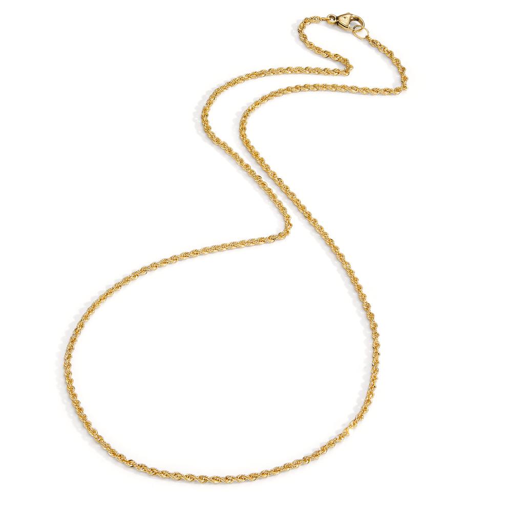 Collier 750/18 krt geel goud 42 cm