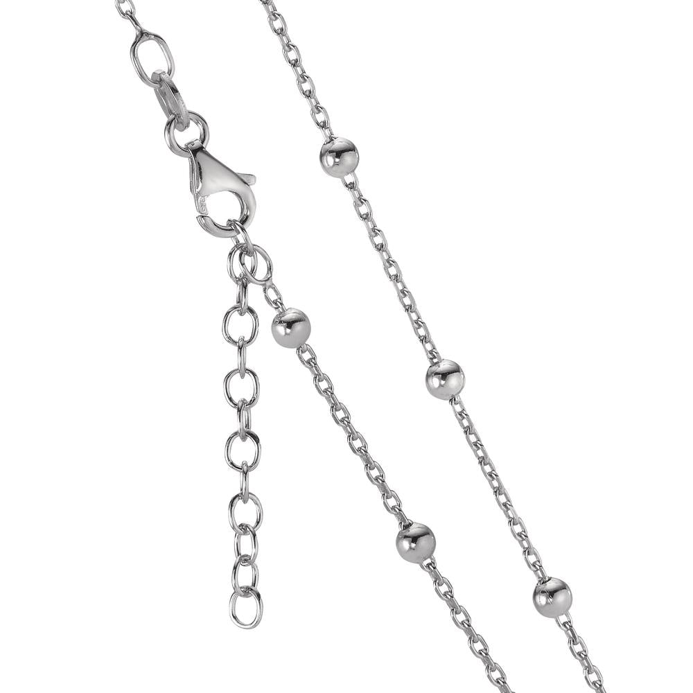 Collier Zilver Gerhodineerd 41-44 cm