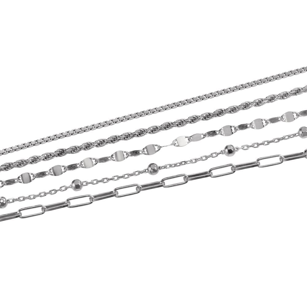 Enkelbanden Zilver Gerhodineerd 23-26 cm