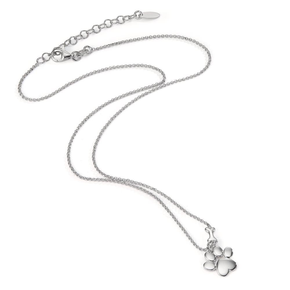 Collier Zilver Gerhodineerd Poot 40-44 cm