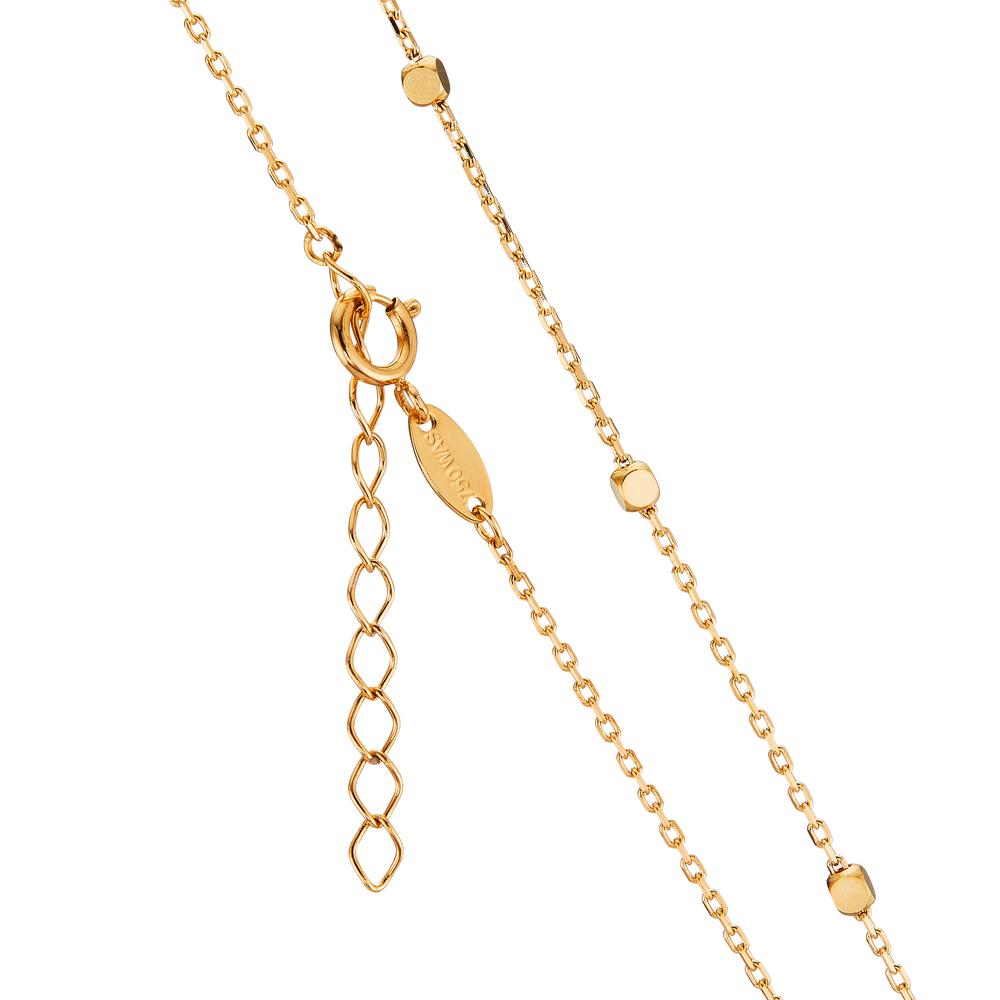 Collier 750/18K geel goud 42-45 cm