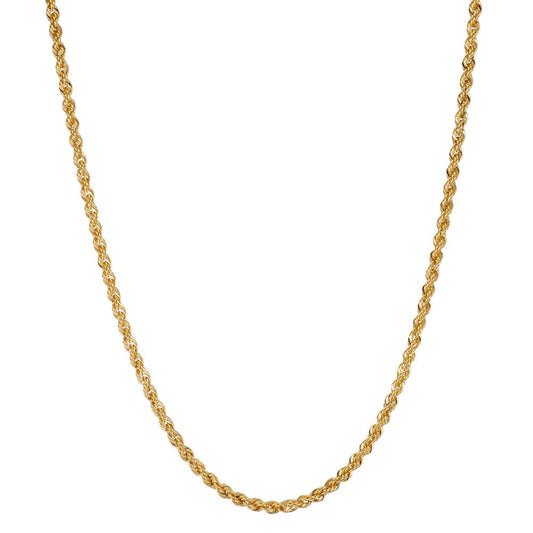 Collier 585/14 krt geel goud 42 cm