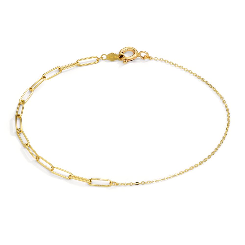 Armband 375/9 krt geel goud 18 cm