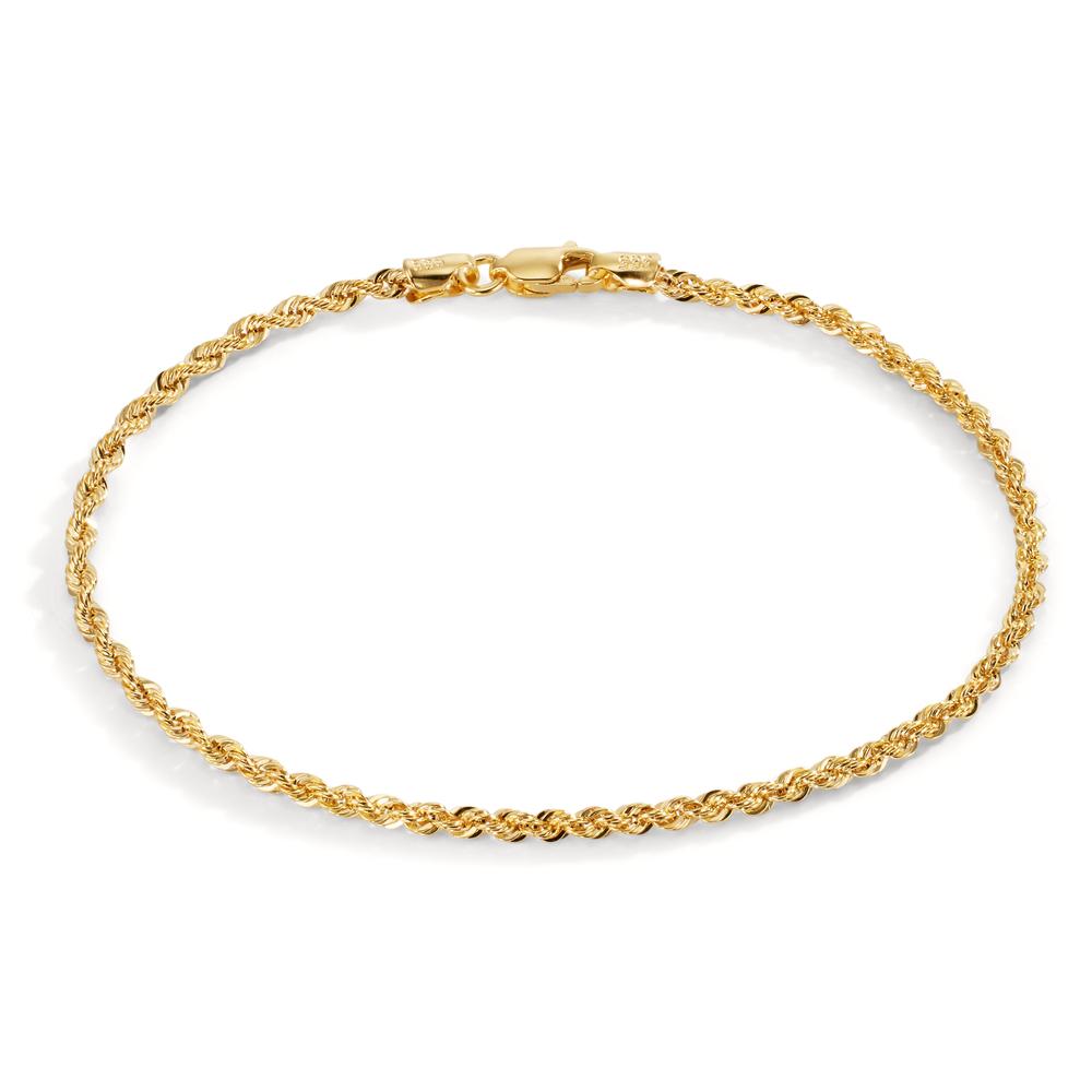 Armband 585/14K geel goud 17 cm Ø2 mm