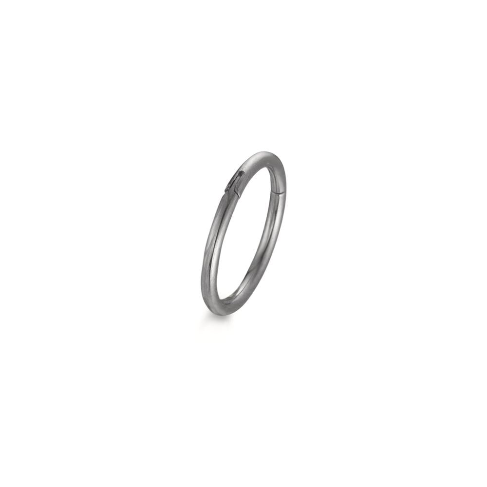 Scharnier oorring 1 stuk Titanium