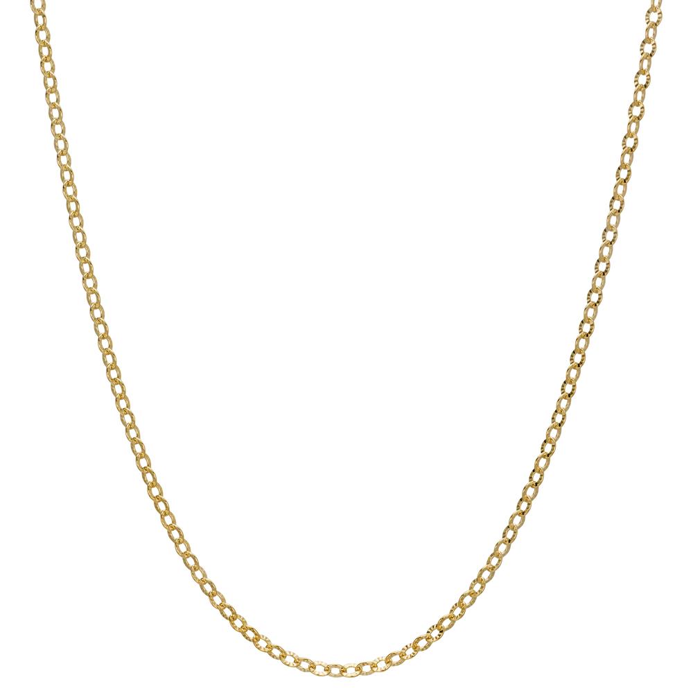 Collier 375/9 krt geel goud 38 cm