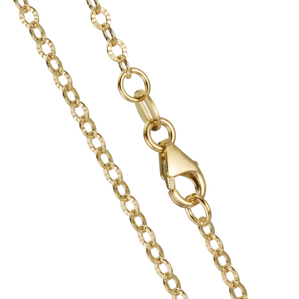 Collier 375/9 krt geel goud 38 cm