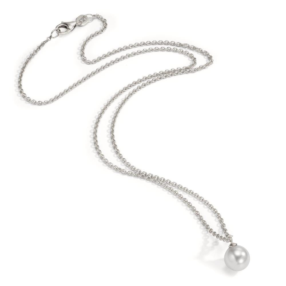 Collier Zilver Gerhodineerd 42 cm