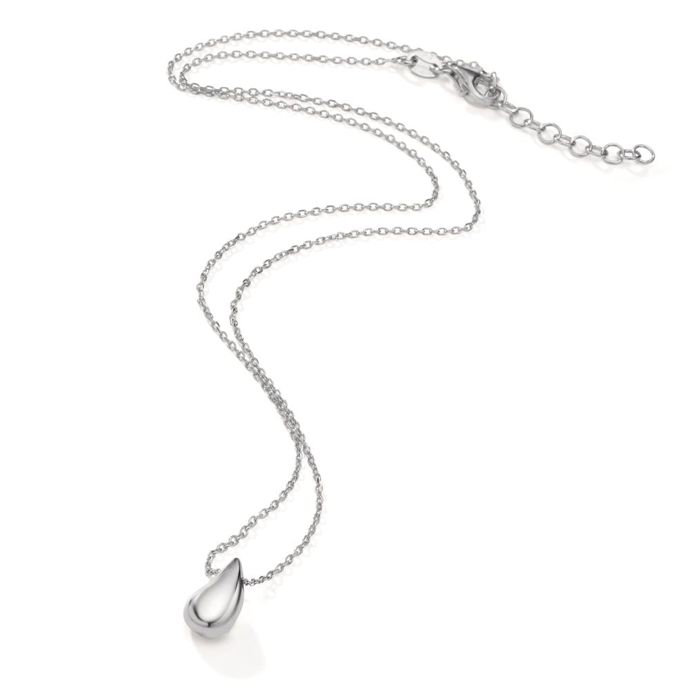 Collier Zilver Gerhodineerd 42-45 cm